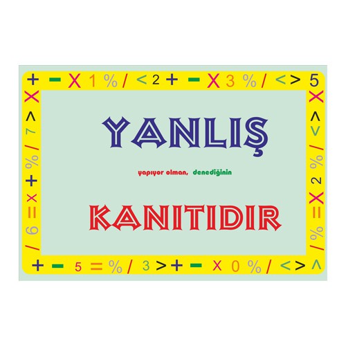 Yanlış Yapmak Denemenin Kanıtıdır Afişi