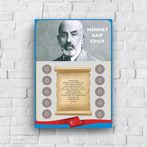 Mehmet Akif Ersoy Afişi