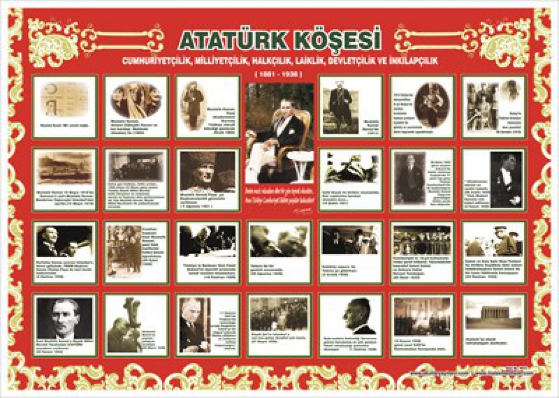 Atatürk Köşesi (70 Cm X 100 Cm)