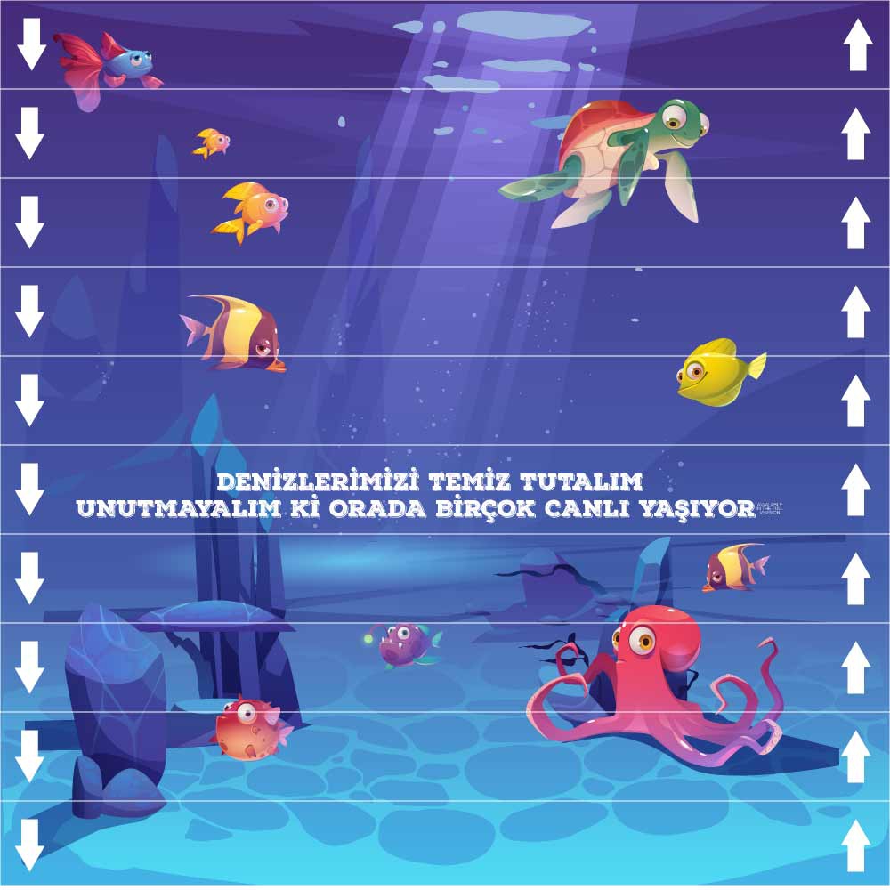 Okyanus Merdiven Giydirme (Laminasyonlu)