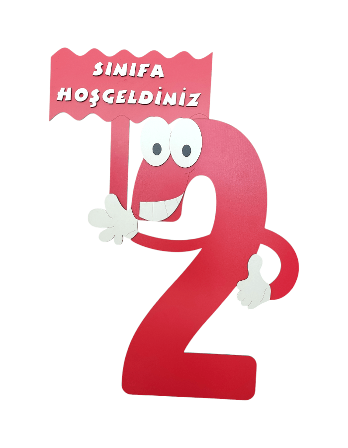 Sınıfa Hoşgeldiniz Ahşap 2 Maketi