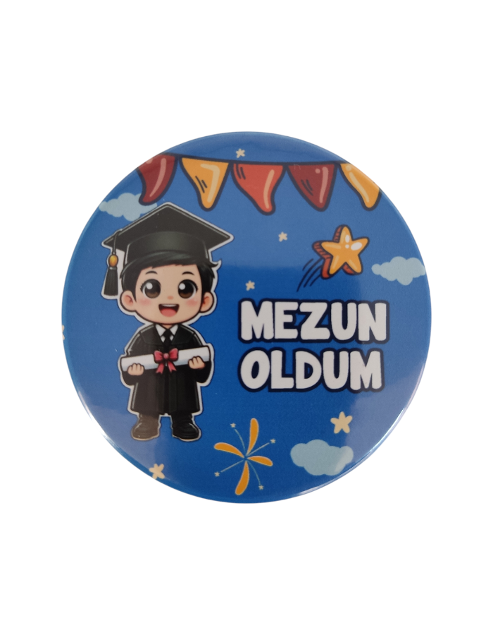 Mezuniyet Hediyesi Uv Baskılı Ahşap Kumbara Kalemlik Set 10 Parça