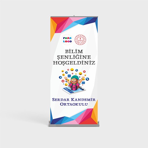 Bilim Fuarı Roll Up 1