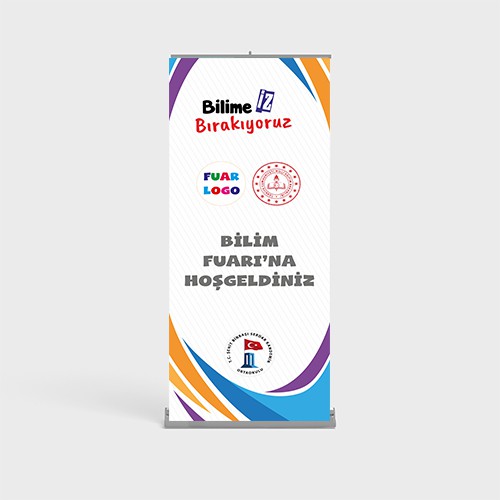 Bilim Fuarı Roll Up 10