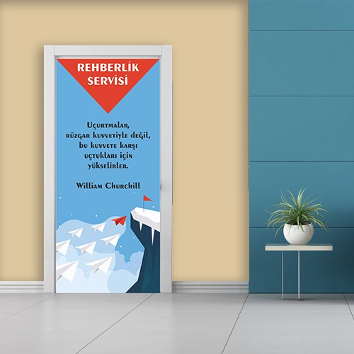 Rehberlik Servisi Kapı Giydirme