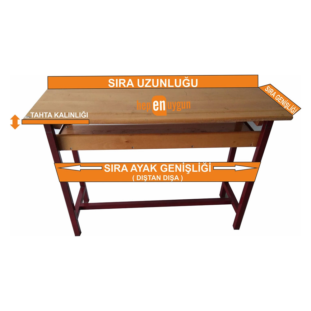 Gizil Öğrenme Baskılı Sıra Örtüsü (Romen Rakamları ve Ritmik Sayma)