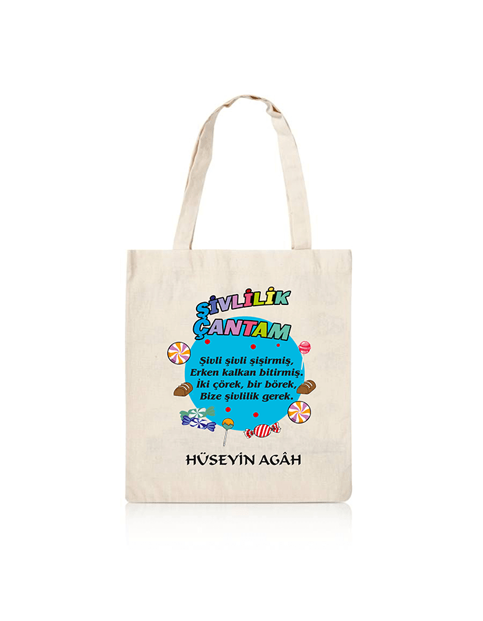 Kişiye Özel Baskılı Şivlilik Çantası 