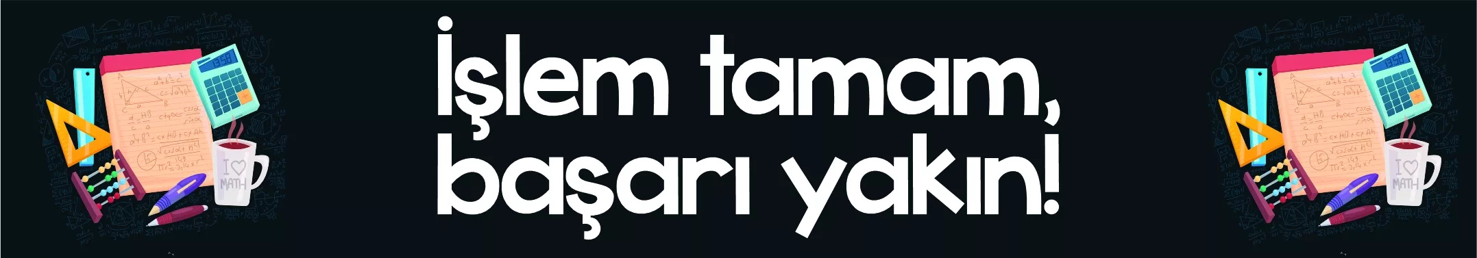 Matematik Sokağı Kiriş Yazısı