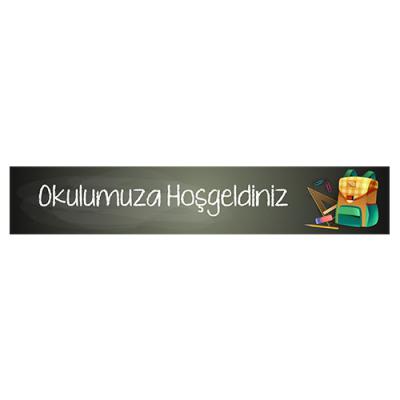 Okulumuza Hoşgeldiniz Kiriş Yazısı
