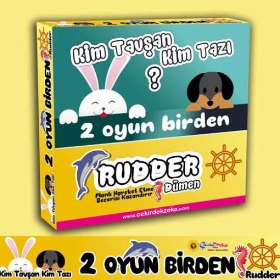 Rudder & Tazı Tavşan (2 Oyun Bir Arada)