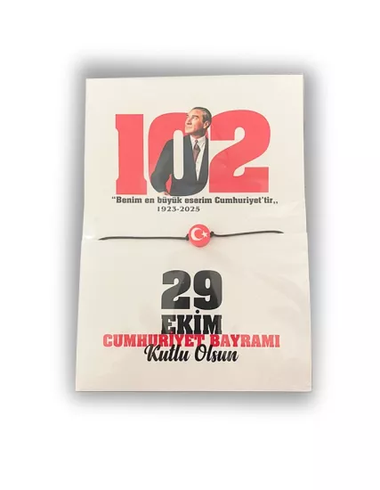 29 Ekim Hediyesi Şans Bilekliği