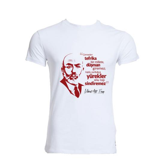 İstiklal Marşının Kabulü Baskılı Tişört