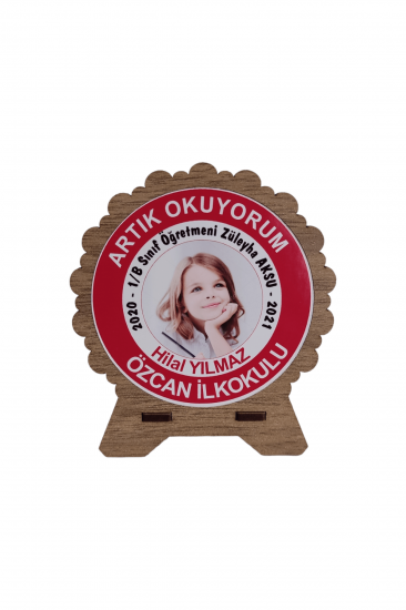 Kişiye Özel Ahşap Mini Plaket