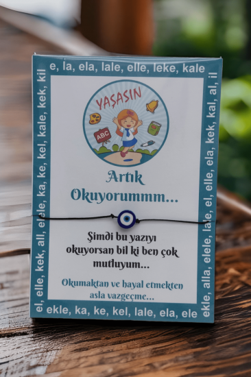 Artık Okuyorum Şans Bilekliği