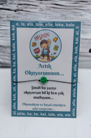 Artık Okuyorum Şans Bilekliği