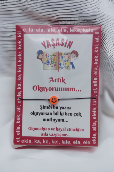 Artık Okuyorum Şans Bilekliği
