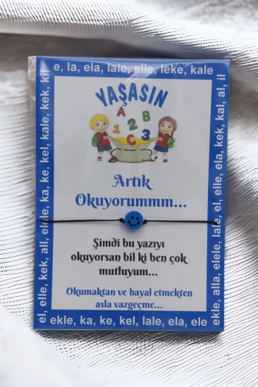 Artık Okuyorum Şans Bilekliği