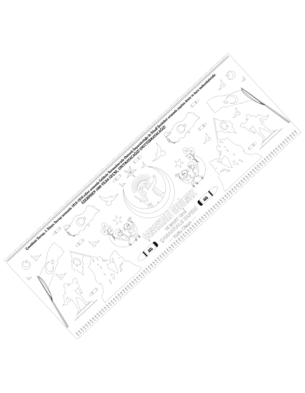 18 Mart Çanakkale Marşı Dev Rulo Boyama 3 60x170cm