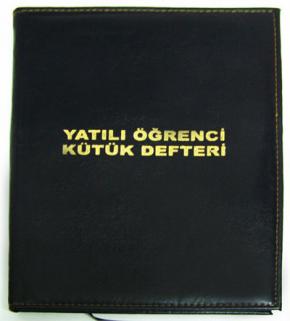 Yatılı Öğrenci Kütük Defteri