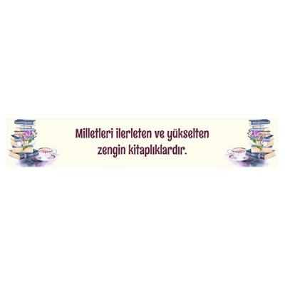 Kütüphane Kiriş Yazısı