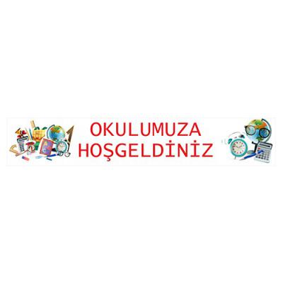 Okulumuza Hoşgeldiniz Kiriş Yazısı