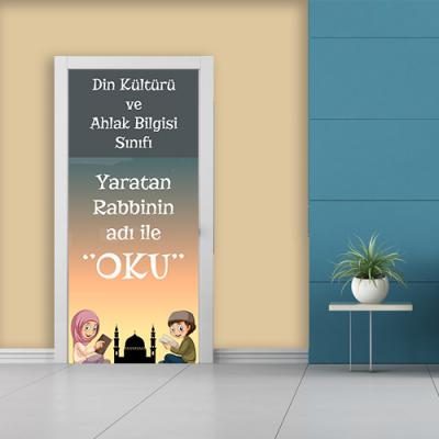 Din Kültürü Dersi Kapı Giydirme