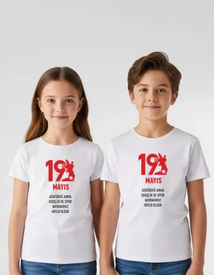 19 Mayıs Baskılı Tişört
