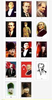 Atatürk Posteri (120 Cm X 180 Cm) Bez Digital Baskı