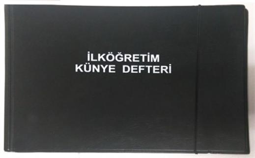 İlkokul Ve Ortaokul Kütük Defteri (200 Yaprak 400 Sayfalık)