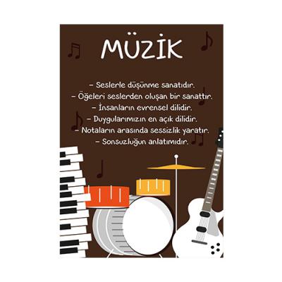 Müzik Dersi Afişi