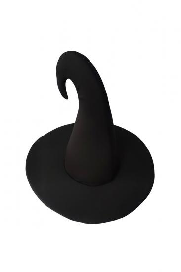 Cadı Şapkası Bükümlü Siyah