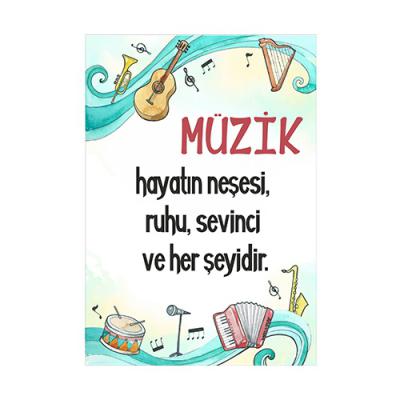 Müzik Dersi Afişi