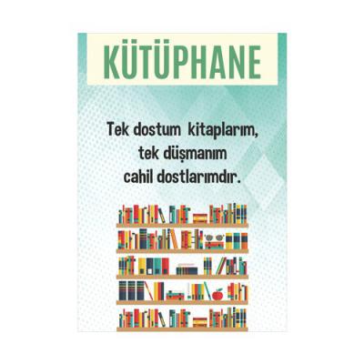 Kütüphane Afişi