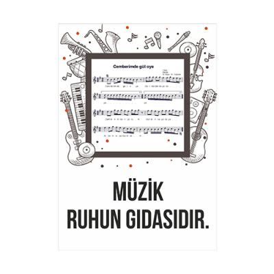 Müzik Dersi Afişi