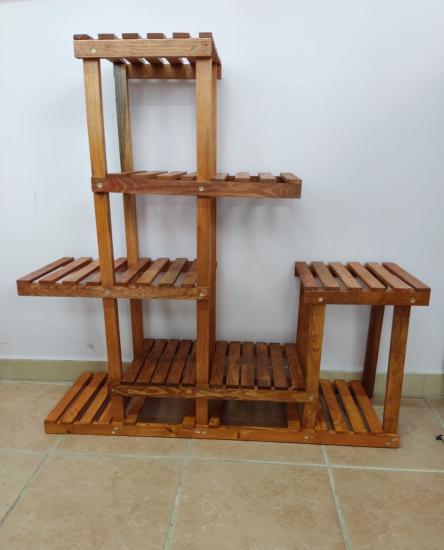 Saksı Standı 6 Katlı Saksılık Çiçeklik Çok Katlı Dekoratif Saksı Standı