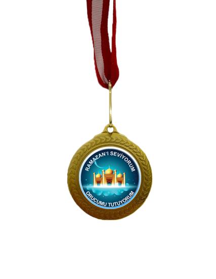 Ramazanı Seviyorum Orucumu Tutuyorum Madalyası