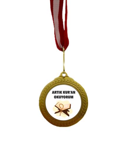 Artık Kur’an Okuyorum Madalyası İsimli + Resimli