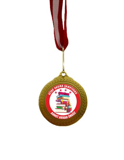 Kitap Okuma Şampiyonu Madalyası