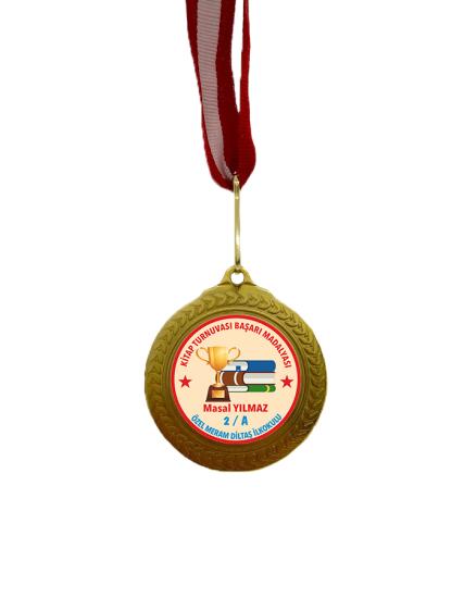 Kitap Okuma Şampiyonu Madalyası