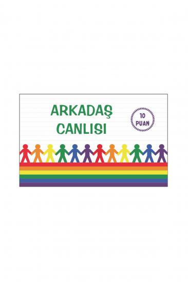 Arkadaş Canlısı Öğrenci Başarı Kartı 25 Adet