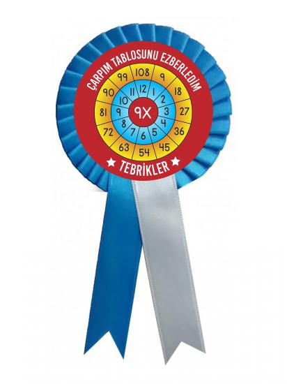 Çarpım Tablosunu Ezberledim Kokartı
