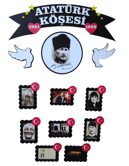 Ahşap Atatürk Köşesi