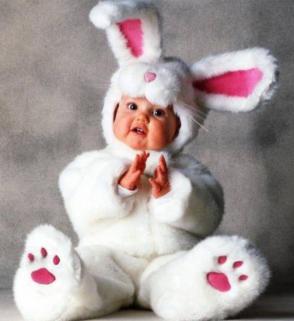 Bebek Tavşan Kostümü Model-3