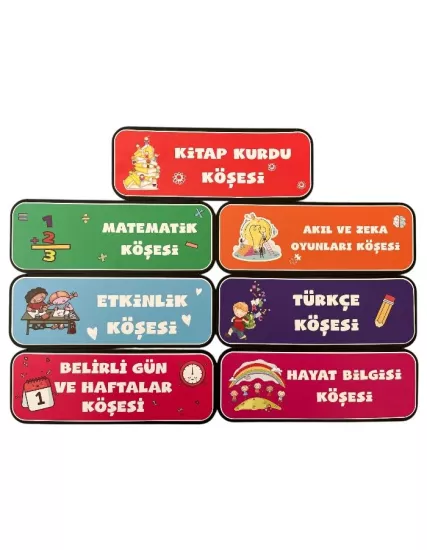 Ahşap Sınıf Pano Başlıkları