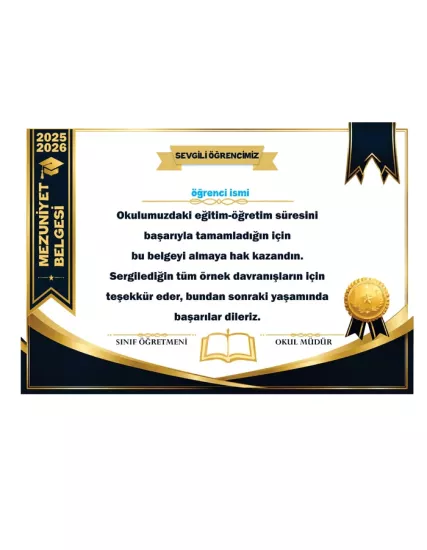 Mezuniyet Belgesi
