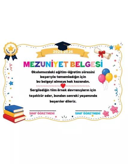 Mezuniyet Belgesi