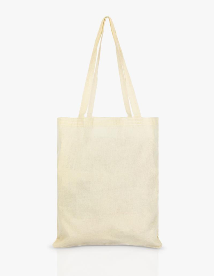Süblimasyon ve Dtf Baskıya Uygun Baskısız Boyanabilir Ham Bez Çanta 5 Adet 35x45cm