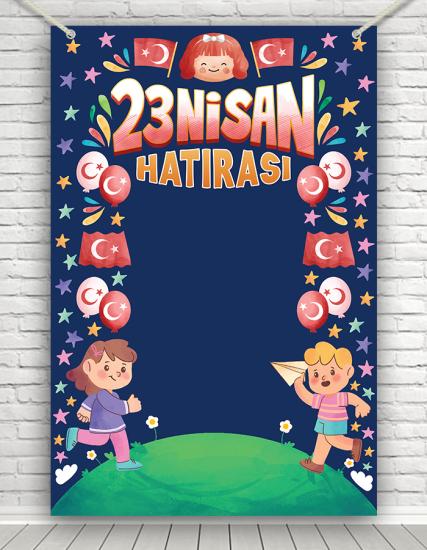 23 Nisan Hatırası Branda Afişi 100x150