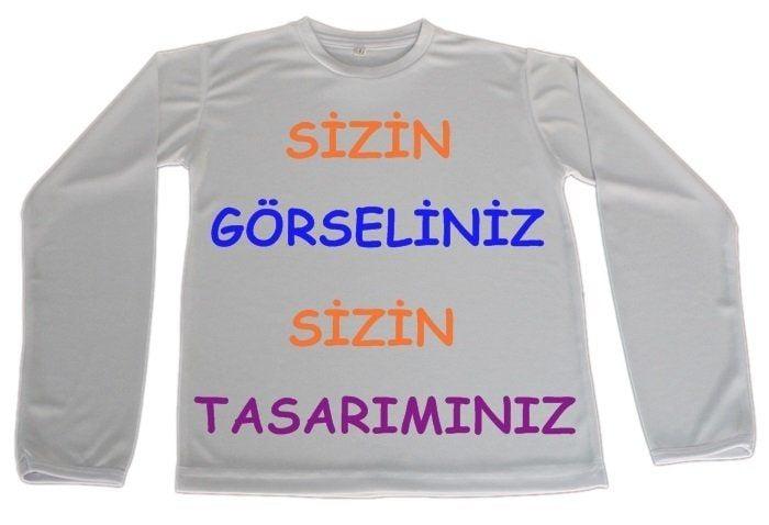 Kişiye Özel Baskılı Sweatshirt