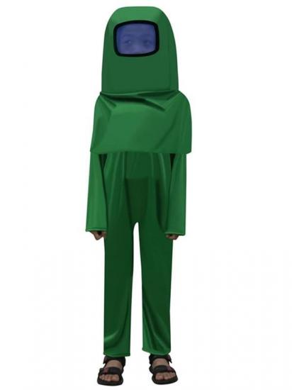 Among Us Cosplay Uzaylı Astronot Kostümü Yeşil